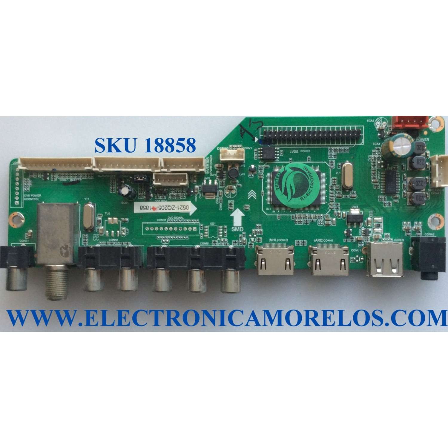 MAIN / RCA 40GE01M3393LNA35-D1 / LD.M3393.B / MK-RE01-140521-ZQ205 / E252098 / 20140426235618 / PANEL LK520D3HB84-12V / MODELOS LED52B55R120Q